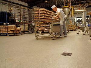 antislip vloer bakkerij
