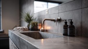 betonlook badkamer