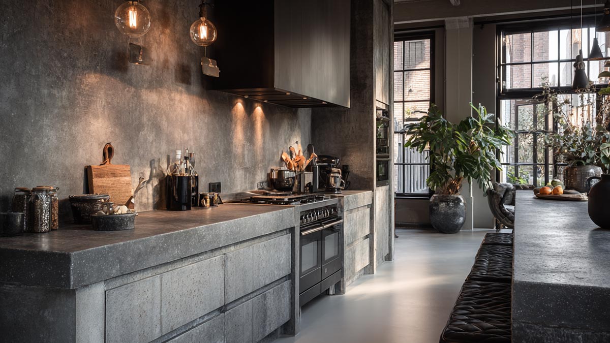 betonlook keuken